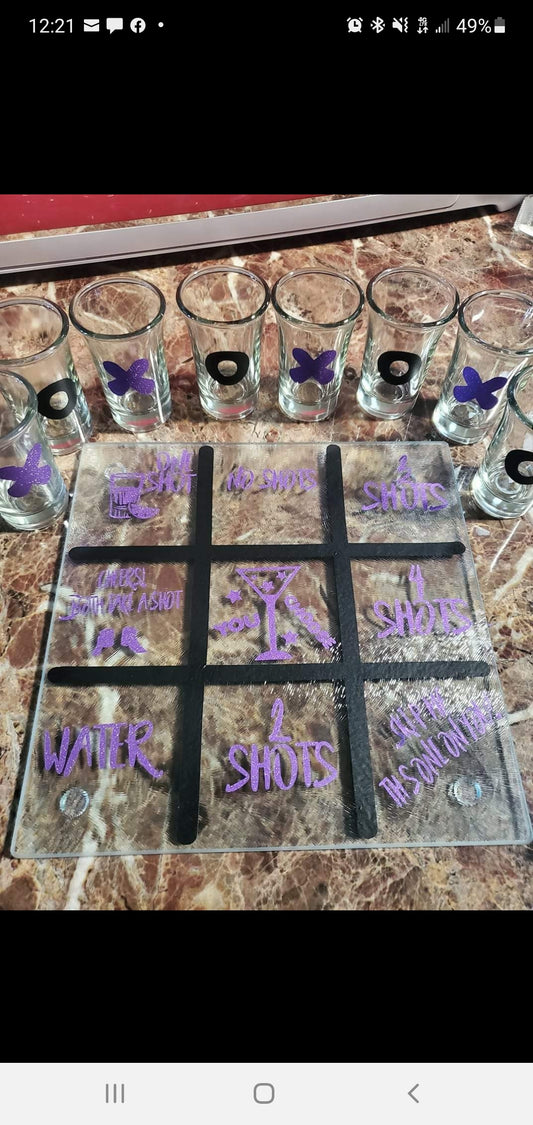 Drunk tic tac toe